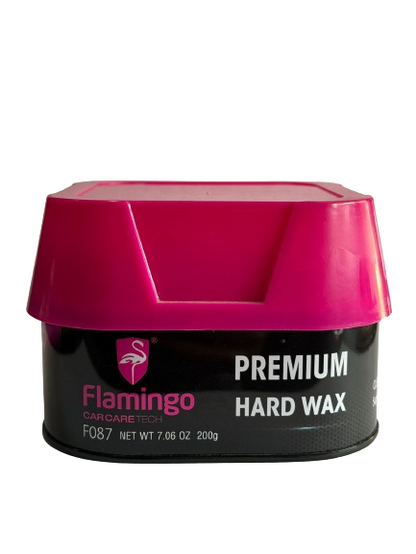 Flamingo Premium Hard Wax 200g - Car Body Polish Coating Paste