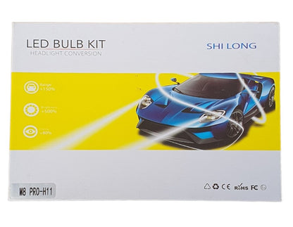 SHI LONG - LED BULB KIT - Headlight Conversion - M8 PRO H11