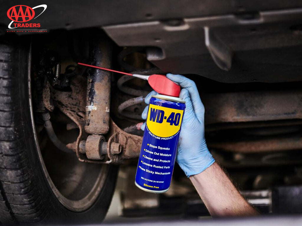 WD-40 Multi Use Product - Stop Squeaks, Anti Rust Spray, Cleans & Protects.