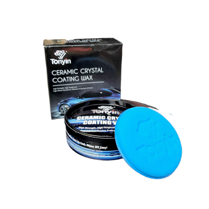 Tonyin - Ceramic Crystal Coating Wax - Hydrophobic - Highly Concentrated - High Gloss