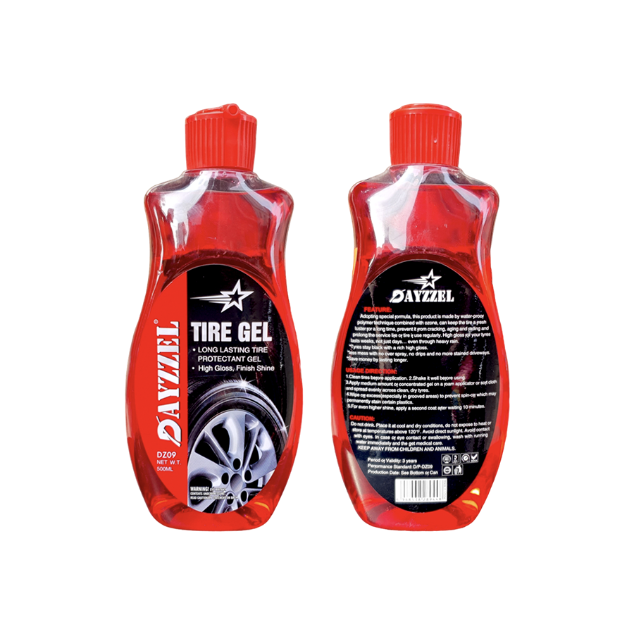 Dayzzel - Tire Gel - Protectant Gel - High Gloss - Finish Shine - 500ML