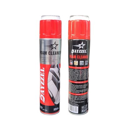 Dayzzel - Interior Foam Cleaner - Multi purpose & Deep Cleaning - Carpet Vinyl & Leather - 650 ML- 508g
