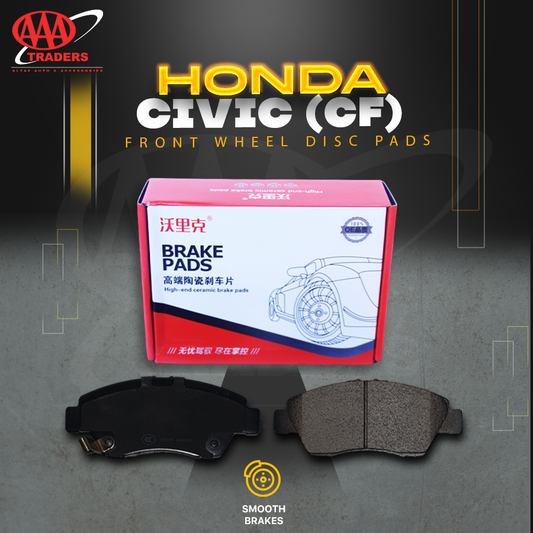 Honda civic CF (2002 - 2005) - Hi-Track Front Wheel High End Ceramic Disc Brake Pads