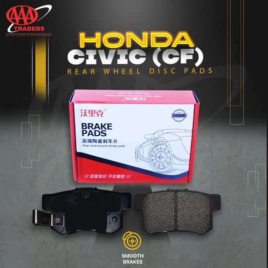 Honda Civic CF (2002-2005) - Hi-Track Rear Wheel High End Ceramic Disc Brake Pads