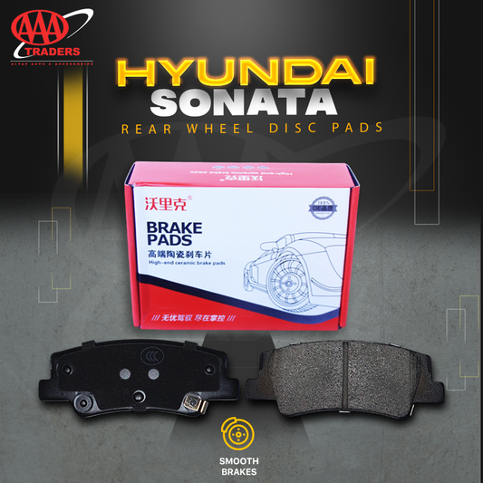 Hyundai Sonata - Hi-Track Rear Wheel High End Ceramic Disc Brake Pads