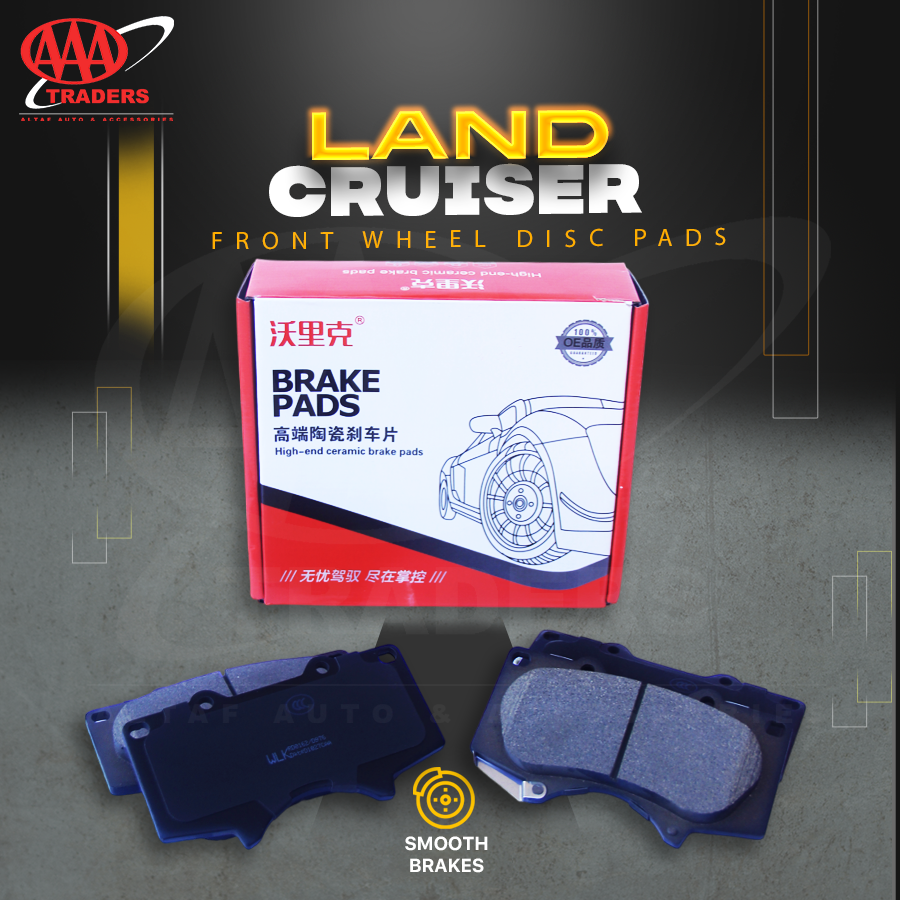 Land Cruiser (1996 - 2005) - Hi-Track Front Wheel High End Ceramic Disc Brake Pads