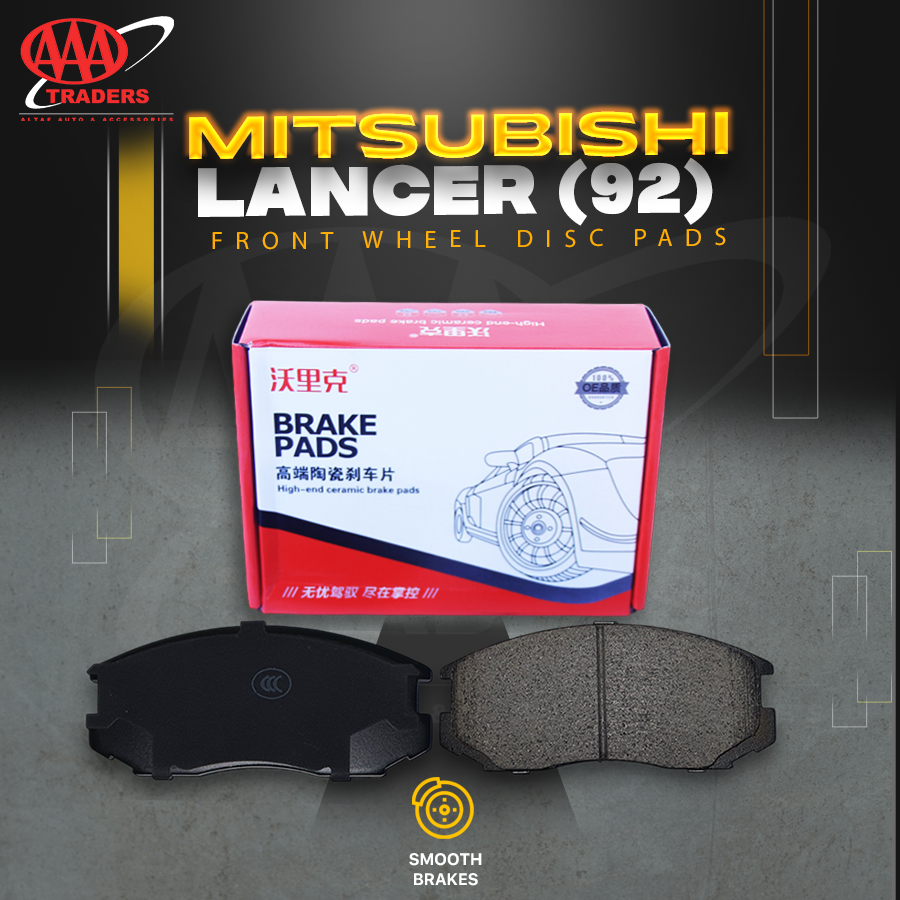 Mitsubishi Lancer 1992 - Hi-Track Front Wheel High End Ceramic Disc Brake Pads