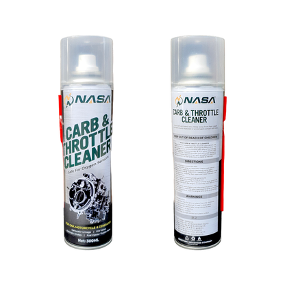 NASA - Carb & Throttle Cleaner - For Car, Motorcycle & Generator