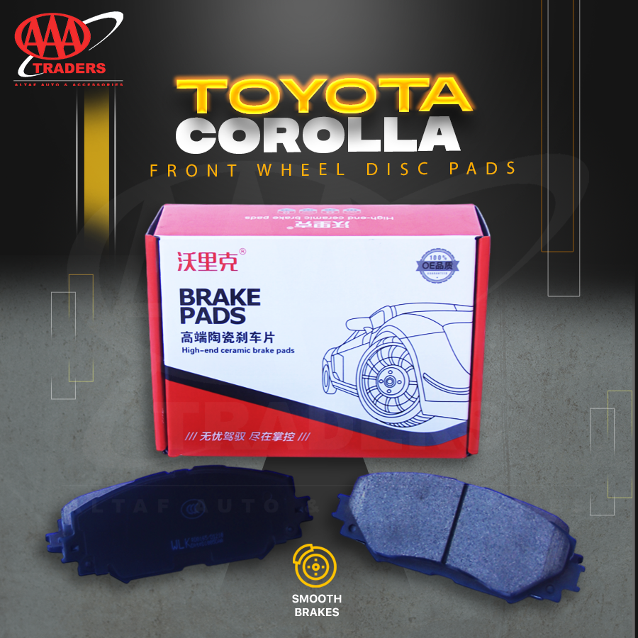 Toyota Corolla (2009 - 2024) - Hi-Track Front Wheel High End Ceramic Disc Brake Pads