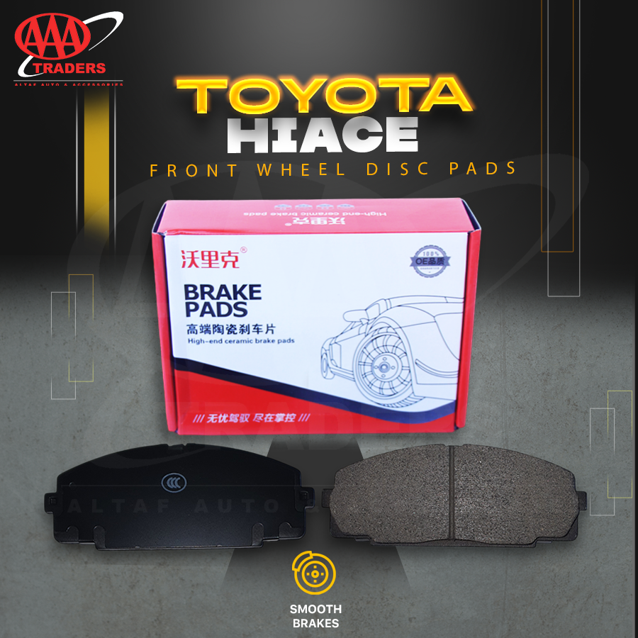 Toyota Hiace - Hi-Track Front Wheel High End Ceramic Disc Brake Pads