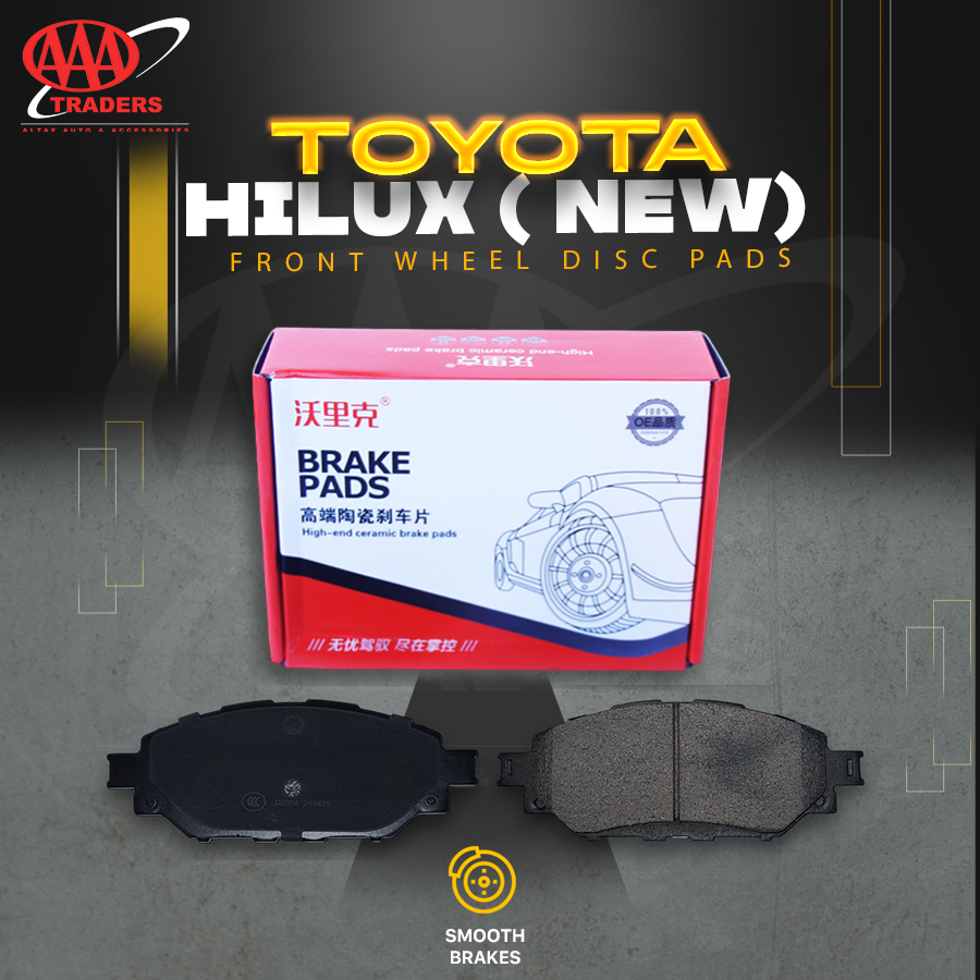 Toyota Hilux (New) - Hi-Track Front Wheel High End Ceramic Disc Brake Pads