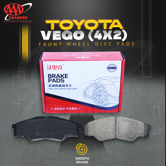 Toyota vigo (4x2) - Hi-Track Front Wheel High End Ceramic Disc Brake Pads