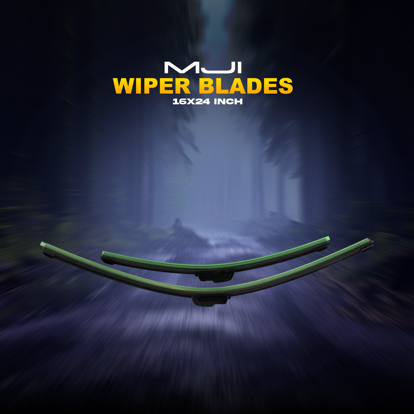 MJI Wiper Blades- 16x24 Inches